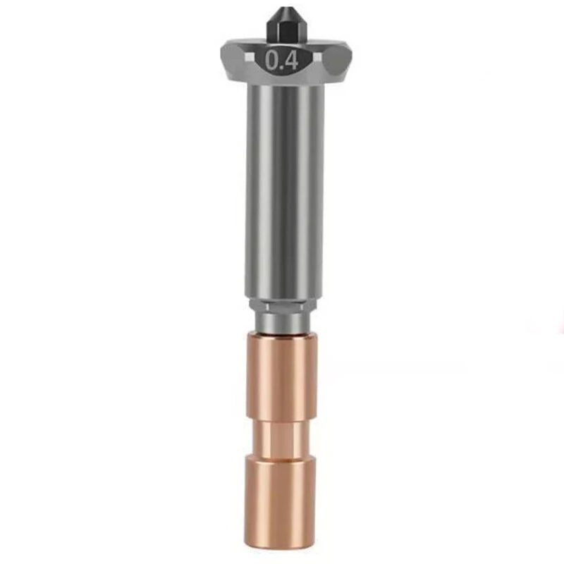 Newly Upgraded Nozzle for Anycubic Kobra 3 Max throat Kobra 3 Max Combo Nozzle 0.4mm 0.6mm 0.8mm Fast Heating — image 1