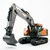 NH66-139 Simulation Engineering Model 3 In 1 RC Excavator RTR RC Car Sound Effects And Lighting Effects Children Toys — image 1