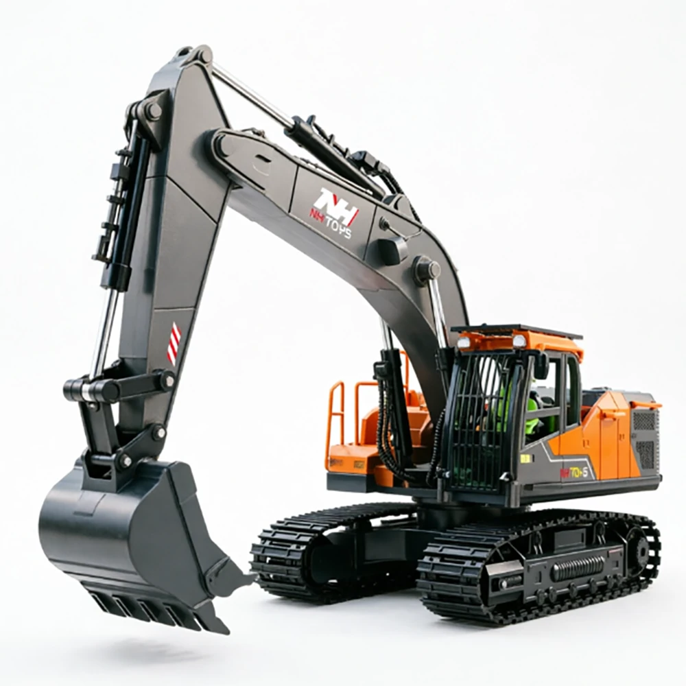 NH66-139 Simulation Engineering Model 3 In 1 RC Excavator RTR RC Car Sound Effects And Lighting Effects Children Toys — view 2