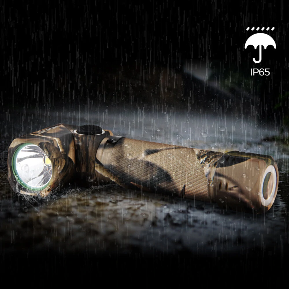 NICRON B74 700LM 90 Degree L-shape LED Camo Rechargeable Twist Clip Flashlight 14500 Waterproof LED Torch — view 6