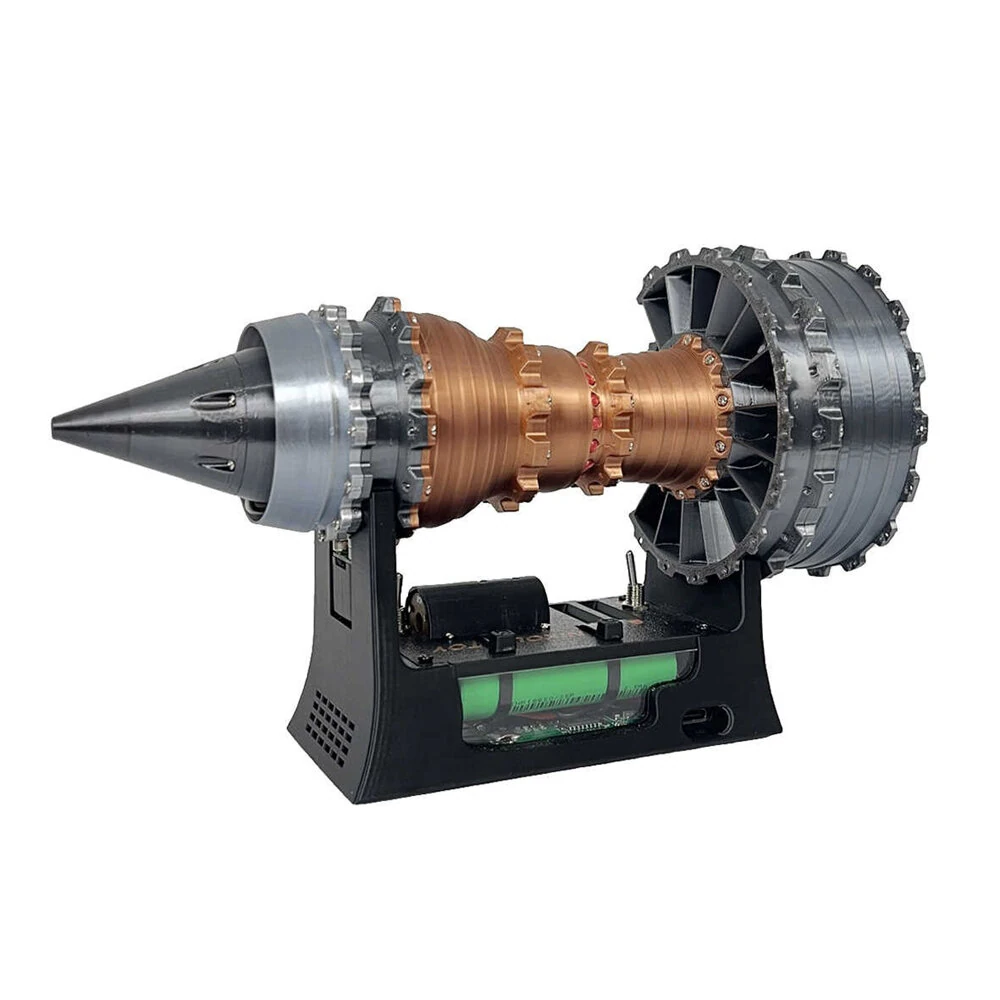 NIKOLATOY 25cm Super RRTrent 900 Turbofan Engine Model with Brushless Motor Pre-Assembled Decoration Science Discovery Toys — view 4