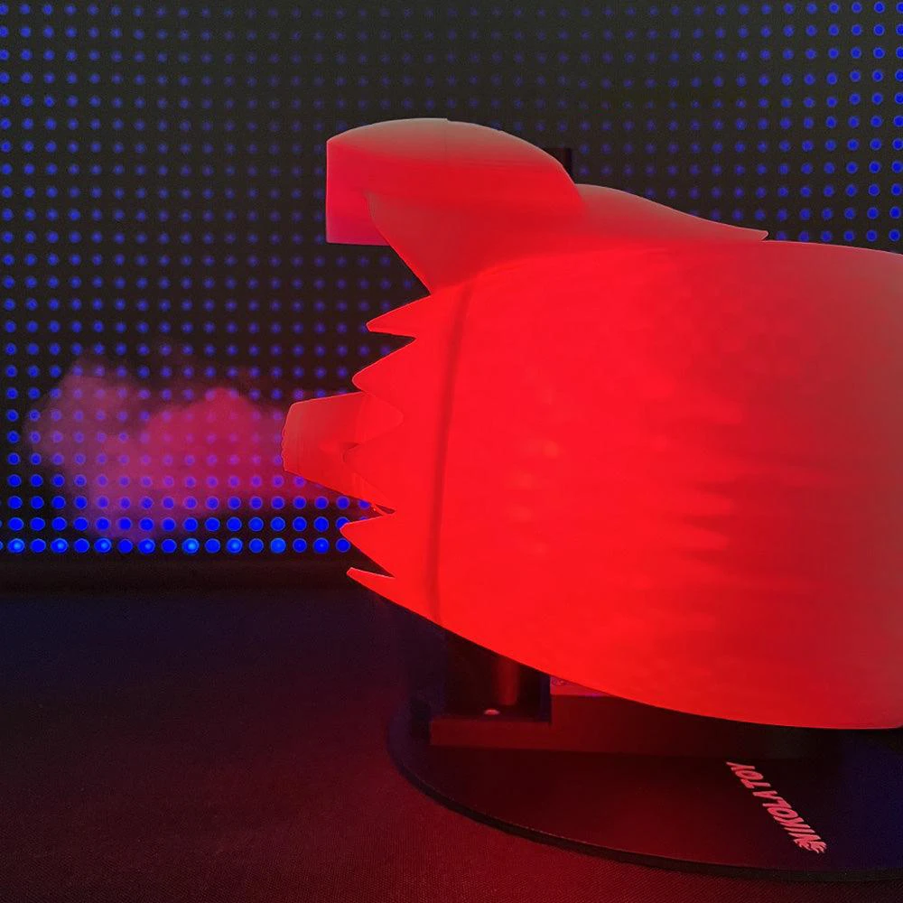 NIKOLATOY Creative Desktop JetFan Turbine Engine Shape Equipped with Humidifier Red/Blue Tail Lights Science Discovery Toys — view 4