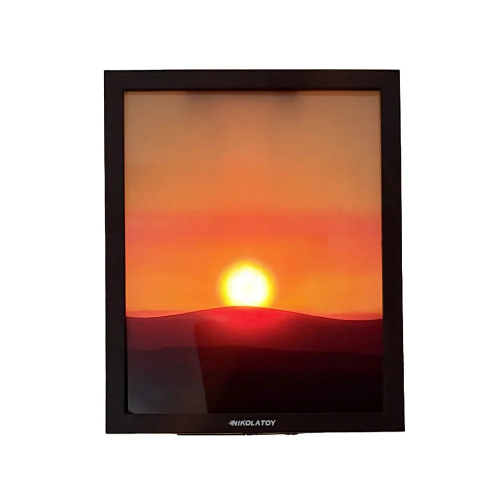 NIKOLATOY Creative Sunset Hand Pulled Night Light Wall Decoration — NIKOLATOY