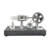 NikolaToy Mirror Polished Stirling Engine with Embedded Voltmeter USB Plug Unique Creative Desktop Ornaments Science Discovery Toys