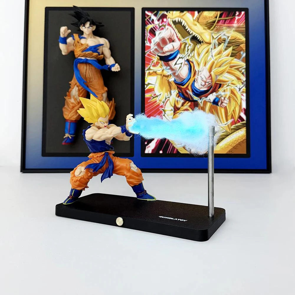 NIKOLATOY New Magnetic Night Light Kamehameha / Vegeta Creative Desktop Ornaments Toys Christmas Gift — view 8