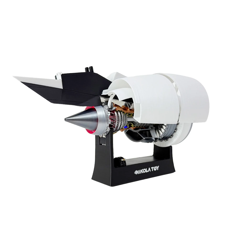 NIKOLATOY Small Size 35cm Trent 900 Turbofan Engine Model Science Discovery Toys — view 3