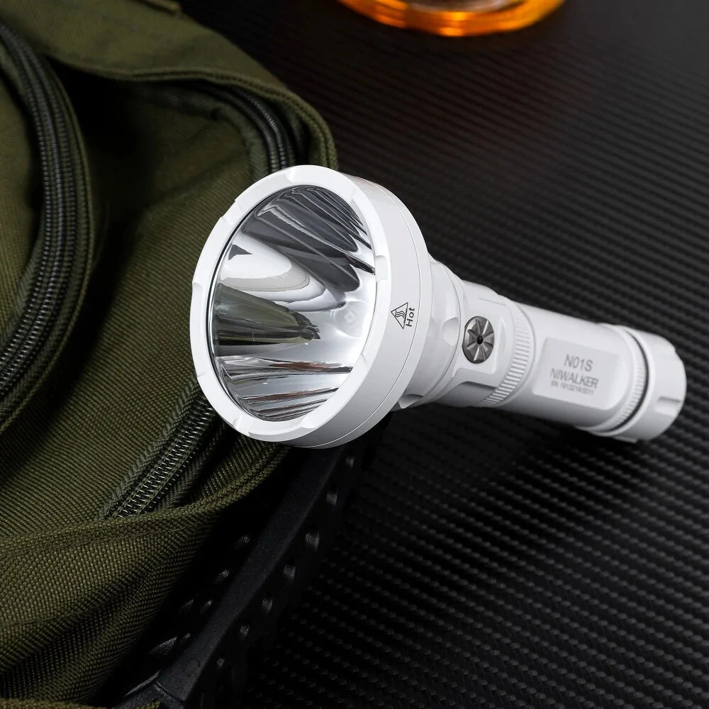 Niwalker N01S 1800LM 1100 Meters Long Throwing LED Flashlight with 18650 Battery USB-C Rechargeable LED Torch Powerful For Outdoor Camping Light — view 7