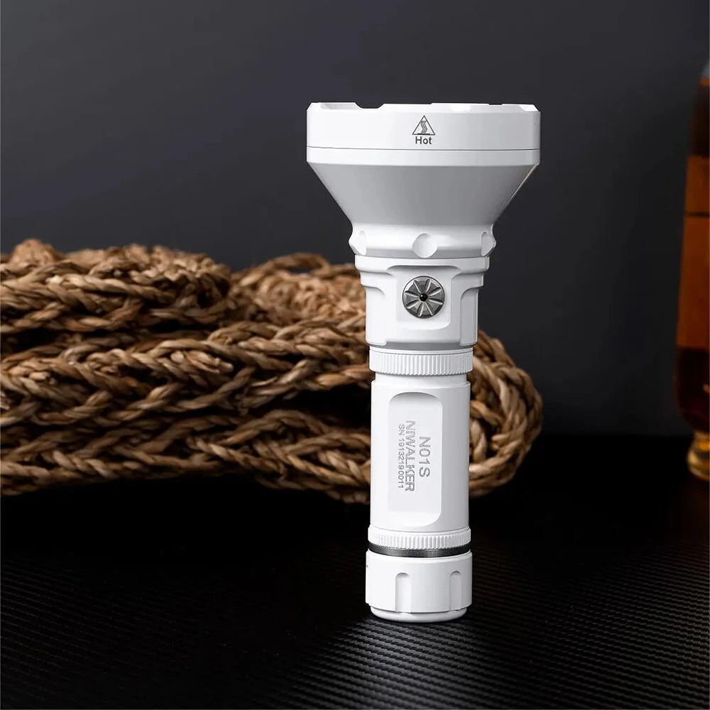 Niwalker N01S 1800LM 1100 Meters Long Throwing LED Flashlight with 18650 Battery USB-C Rechargeable LED Torch Powerful For Outdoor Camping Light — view 9