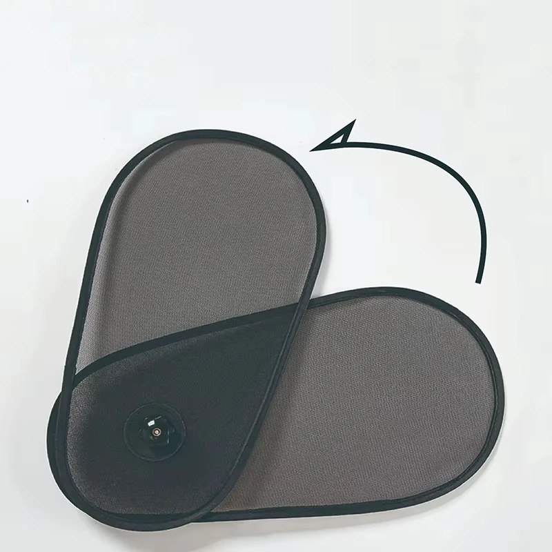 No Block View Car Side Window Sunshade Adjustable Foldable Heat Insulation Anti-glare Side Window Shade — view 6