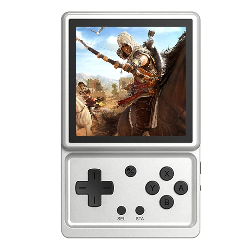 [No Card] ANBERNIC RG Rotate 3.5-inch Touchscreen Handheld Game Console Tiger T618 Octa Core Android 12 2000mAh Swivel Screen Built-in HiFi Stereo Speakers WiFi5&BT5.0 Retro Gaming Device — view 4