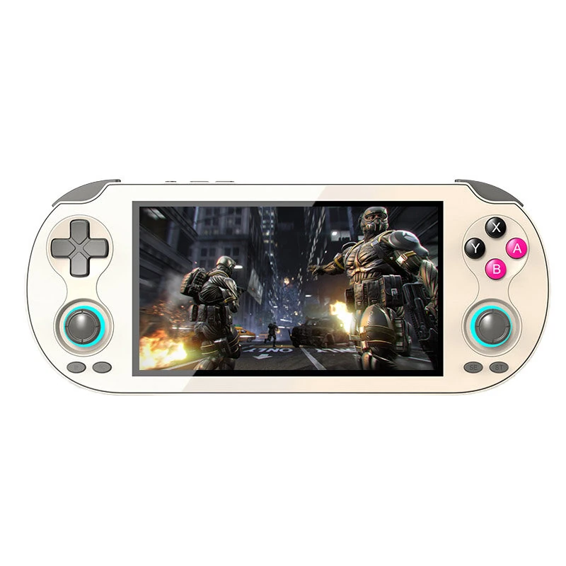 [No Card] ANBERNIC RGVITA Android 12 Handheld Game Console 5.46 Inch IPS T618 Octa Core Hall Joystick 5000mAh Support HD TV Output Retro Gaming Console — view 3