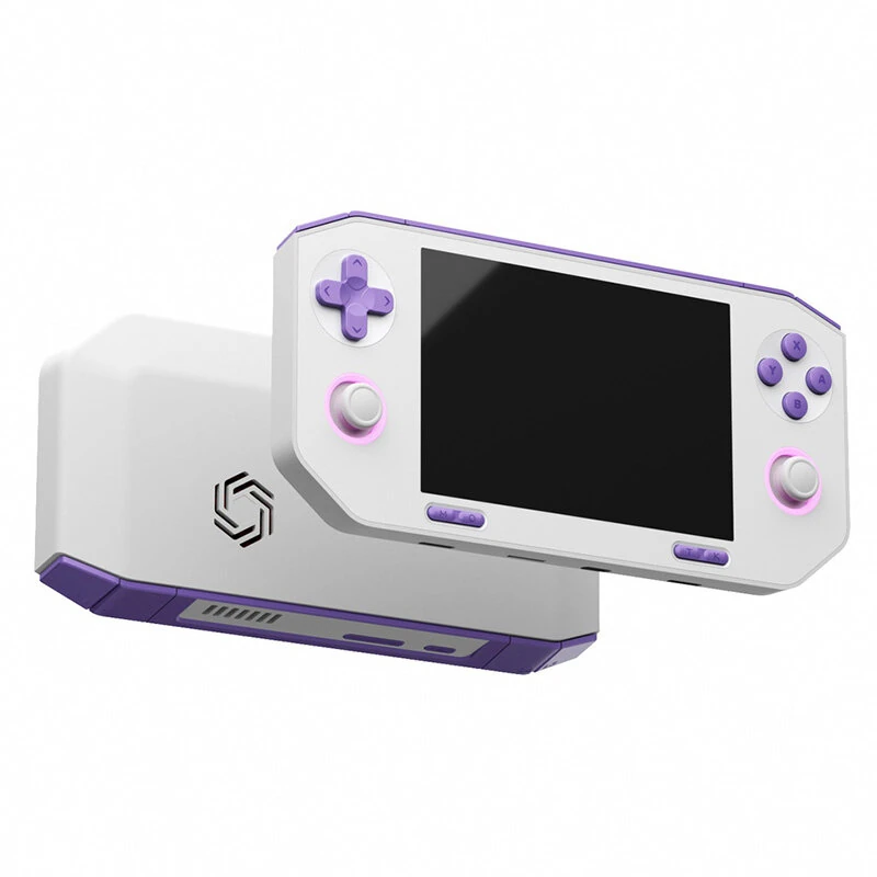 [No Card] GameMT EX8 Handheld Game Console Dual Systems 4.88-inch Screen 6GB RAM 128GB ROM Cloud Gaming 5000mAh Fan Cooling WiFi-6 bluetooth-compatible 5.2 Hall Joystick Gaming Console — view 2