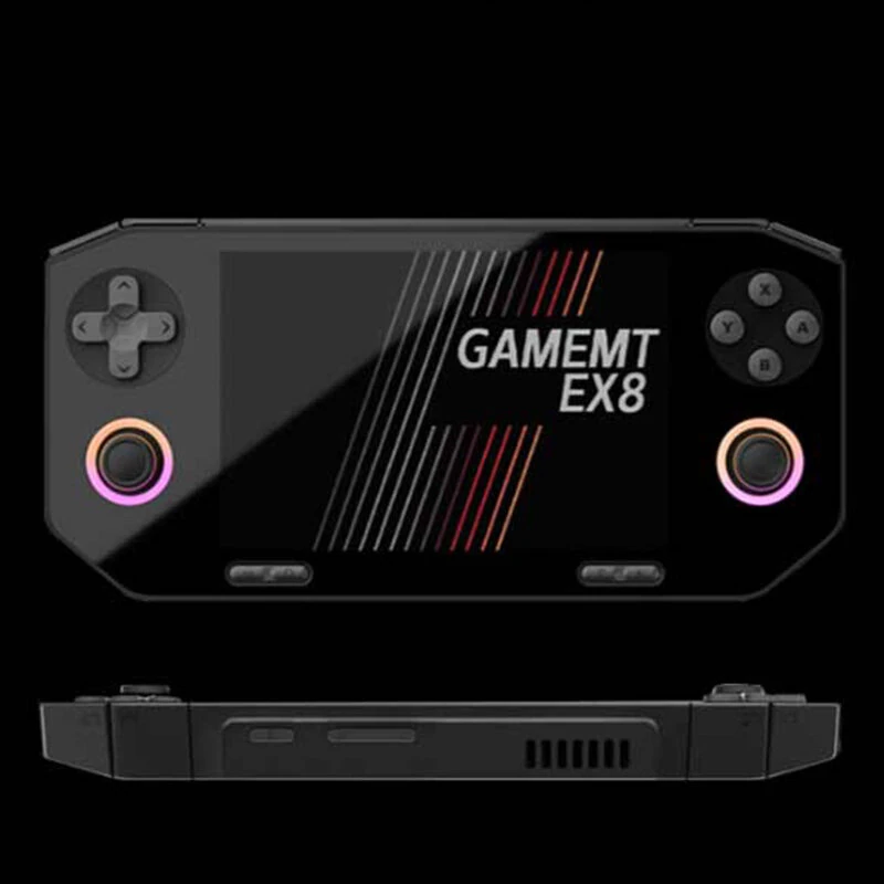 [No Card] GameMT EX8 Handheld Game Console Dual Systems 4.88-inch Screen 6GB RAM 128GB ROM Cloud Gaming 5000mAh Fan Cooling WiFi-6 bluetooth-compatible 5.2 Hall Joystick Gaming Console — view 3