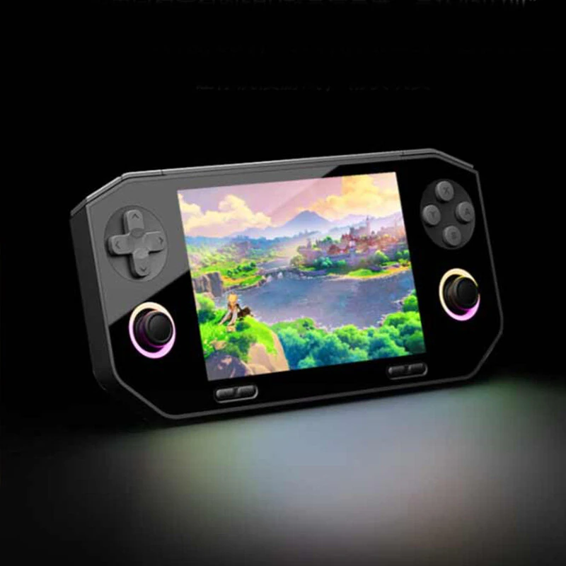 [No Card] GameMT EX8 Handheld Game Console Dual Systems 4.88-inch Screen 6GB RAM 128GB ROM Cloud Gaming 5000mAh Fan Cooling WiFi-6 bluetooth-compatible 5.2 Hall Joystick Gaming Console — view 6