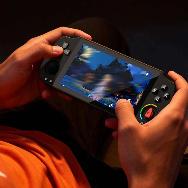 [No Card] GAMEMT PSK5000 Handheld Game Console 5-Inch FHD with Hall Joystick 3GB RAM 32GB ROM WiFi6 & bluetooth 5.0 4000mAh Battery Portable Gaming Player — view 6