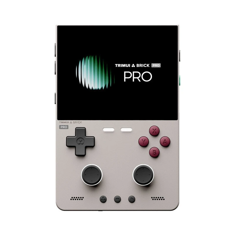 [No Card] TRIMUI Brick Pro Retro Handheld Game Console TG4040 3.95-inch IPS Screen 5000mAh Battery Dual Hall Joysticks CNC Metal Body Linux Open Source Emulator Portable Gaming Device — view 8