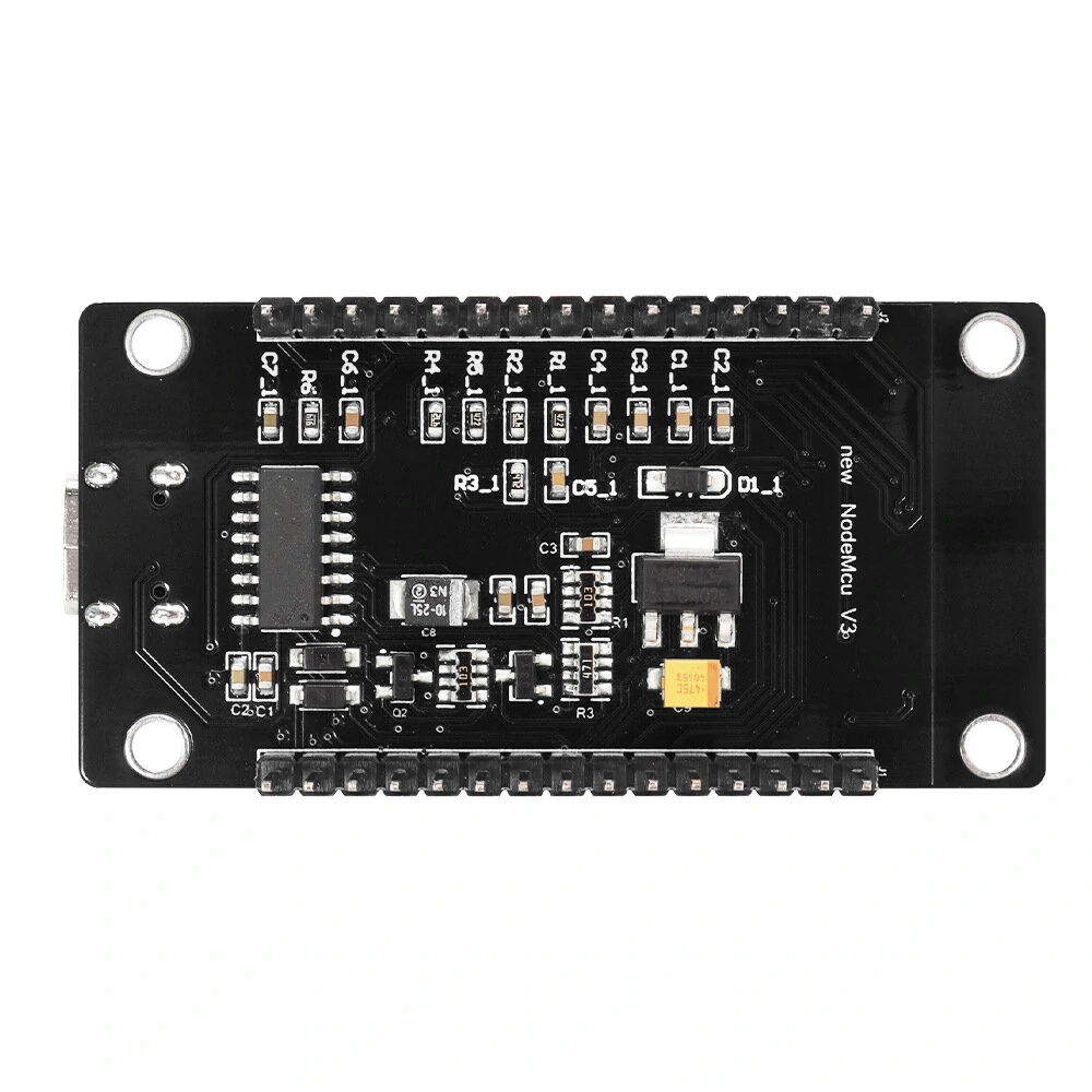 NodeMCU ESP8266 Development Board with 0.96inch OLED Display CH340 ESP-12F WiFi Module Micro USB for Micropython ESP8266 — view 2