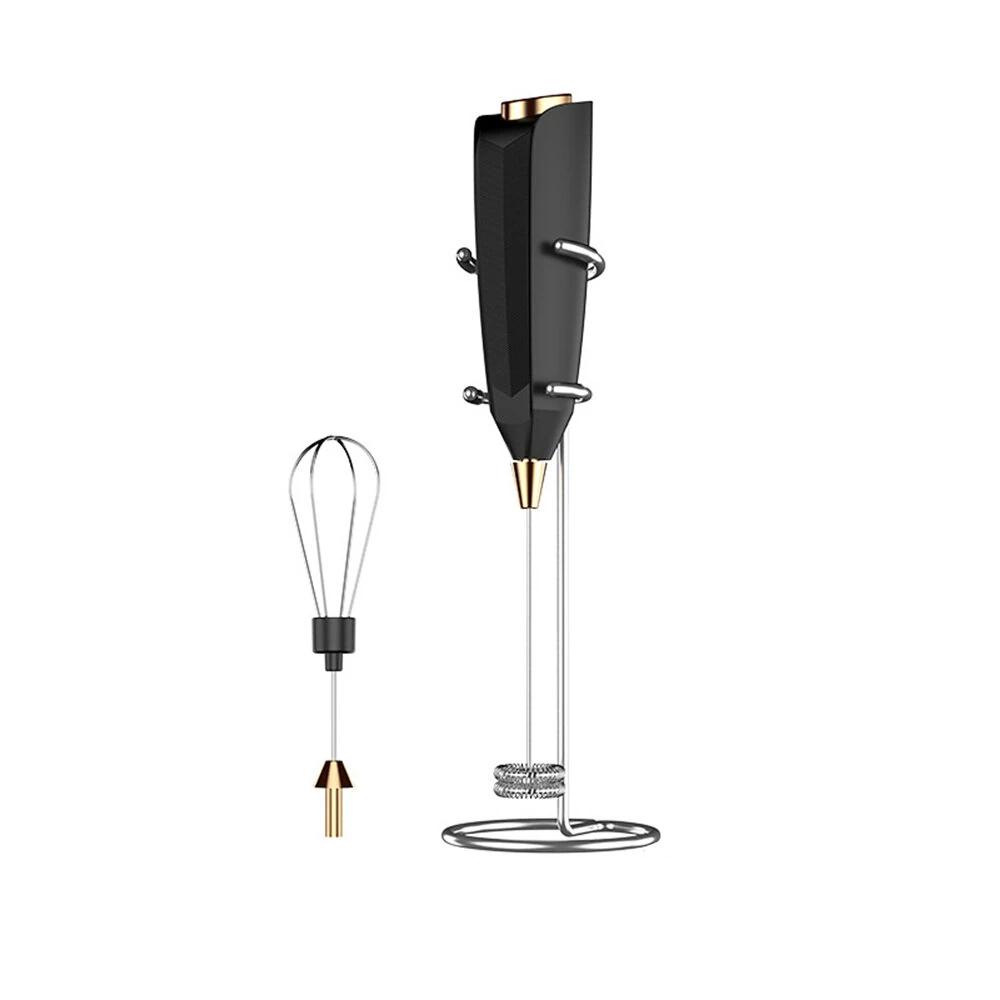 Novulife 2-in-1 Electric Milk Frother Handheld Egg Beater Wireless Mini Foam Maker for Coffee Battery Operated Whisk & Stirrer for Drinks — Novulife