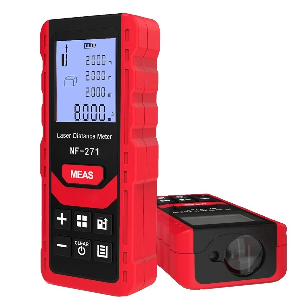 NOYAFA NF-271 laser distance meter 40M 80M electronic roulette laser digital tape rangefinder profesional Ruler Test Tool — view 7