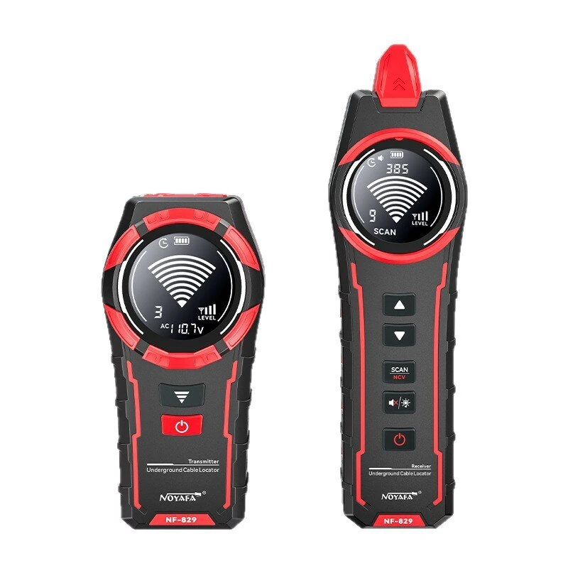NOYAFA NF-829 Wire Tracker Cable Finder Underground Wire Locator 400V 2M Line-finding Cable Tracker Wall Line Finder Breakpoint & Short Circuit Tester — NOYAFA