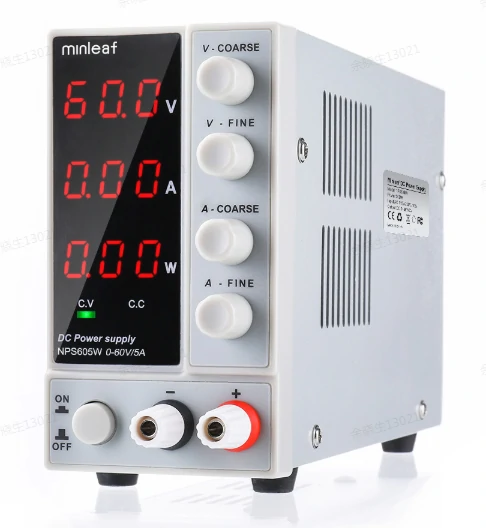 NPS605W 110V/220V/230V 0-60V 0-5A Adjustable Digital DC Power Supply 300W Regulated Laboratory Switching Power Supply — Pricio