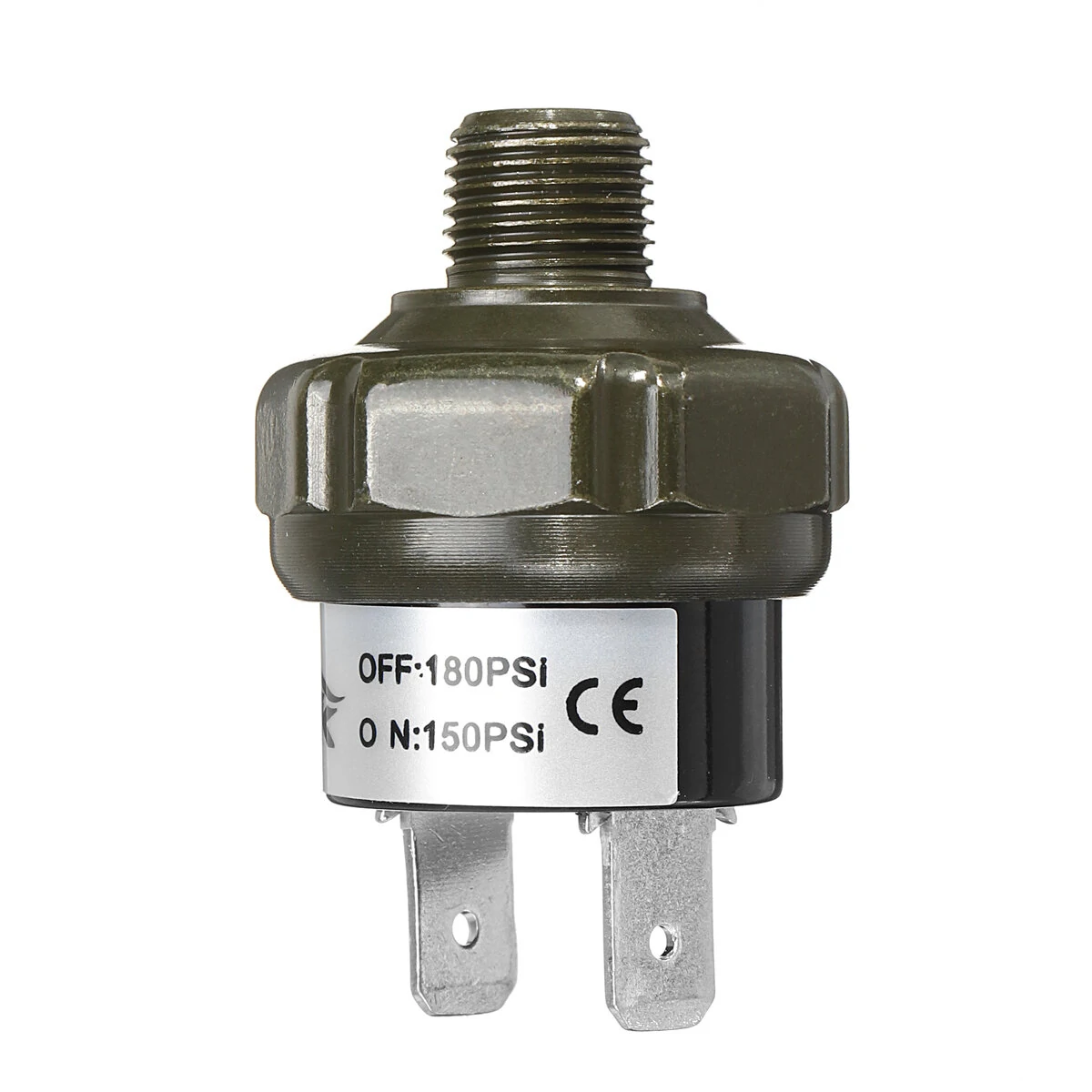 NPT1/8inch Air Valve Compressor Tank Pressure Control Switch 70 90 100 120 150 180psi 12V — view 5