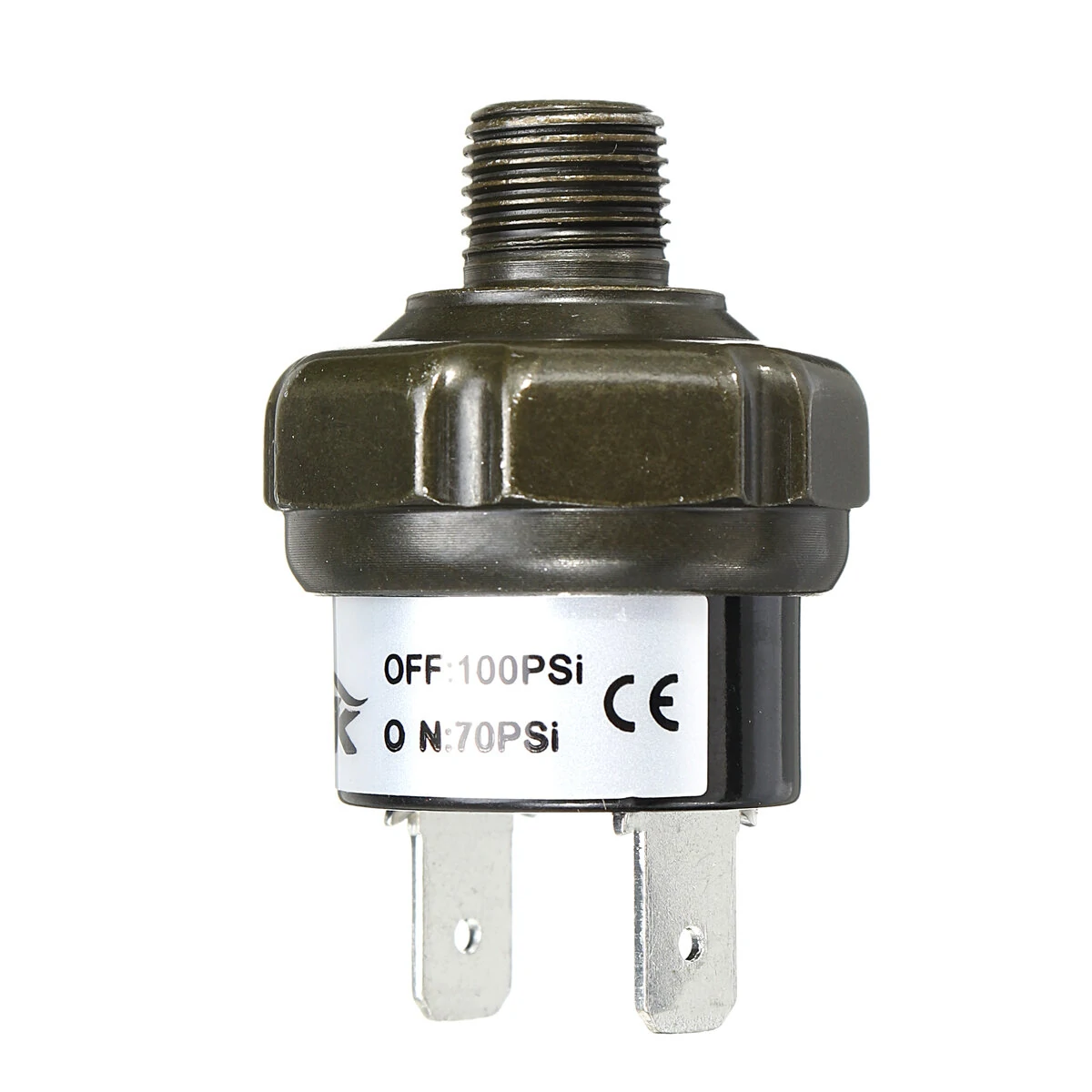 NPT1/8inch Air Valve Compressor Tank Pressure Control Switch 70 90 100 120 150 180psi 12V — view 6