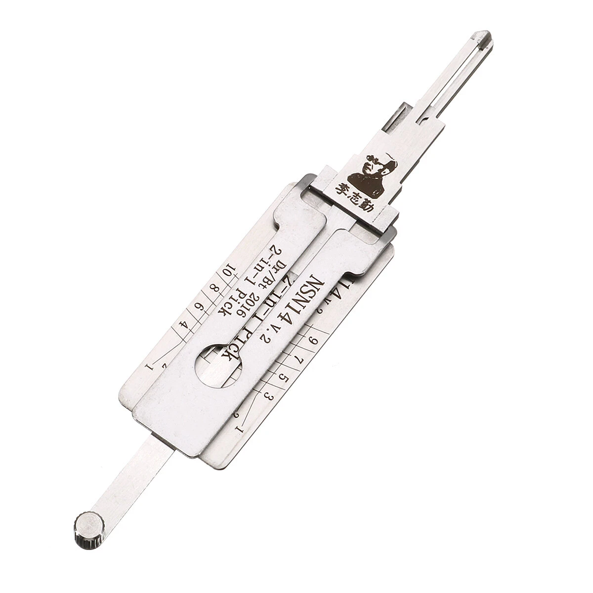 NSN14 Dr/Bt 2 in 1 Car Door Lock Pick Decoder Unlock Tool Locksmith Tools — NSN14