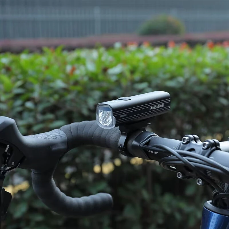 OFFBONDAGE HR3-1000 Bike Headlight 1000LM Lightweight Waterproof USB Charging Bicycle Front Light for Outdoor Night Riding Safety — view 9
