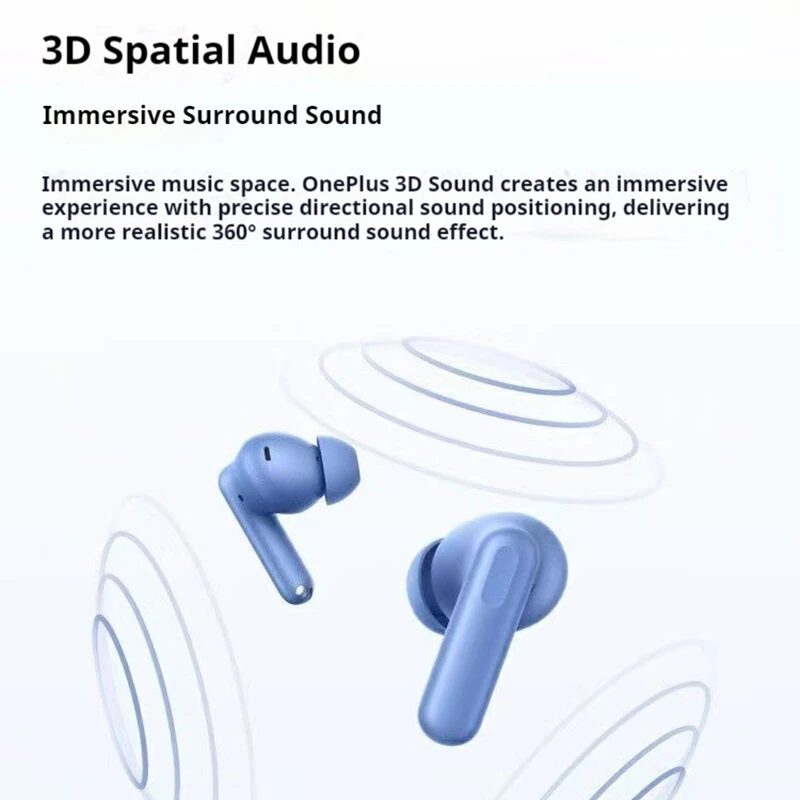 Oneplus Buds 3V TWS Earbuds bluetooth 5.4 Earphone 12.4mm Large Moving Coil 3D Spatial Sound Dual Mic AI Call Noise Cancelling 54H Playback 47ms Low Delay AI Translation Sports Headphones — view 7