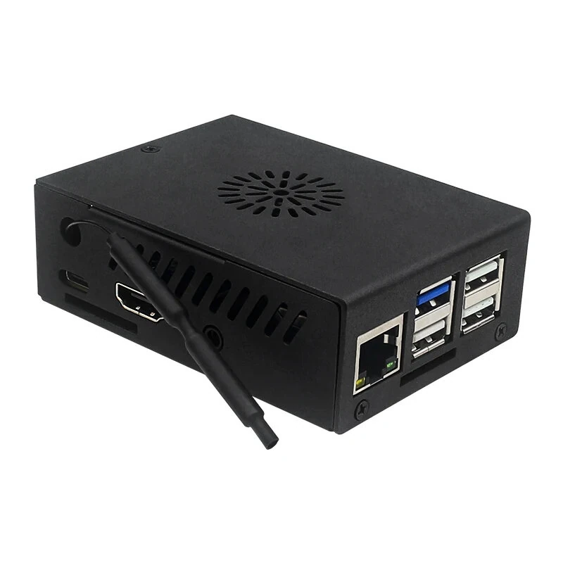 Orange Pi 3B Case Metal Shell with Fan Optional Antenna Aluminum Heatink Active Passive Heat Dissipation No Development Board — view 7