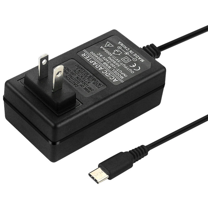 Orange Pi 5V 4A Power Adapter 20W USB Type-C Power Supply EU US UK Plug for OPI 5/5B/4 LTS Raspberry Pi 4B WNB-0504000 — Orange