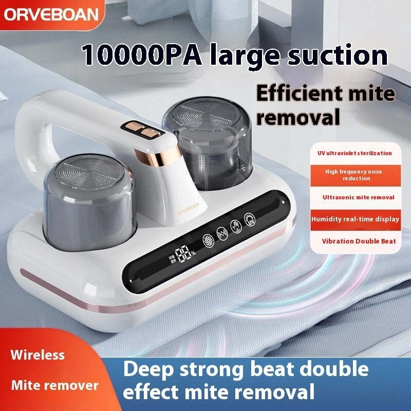 ORVEBOAN Cordless Household Ultraviolet LightVacuum Cleaner 10000Pa Large Suction Efficient Sterilization And Removal Of Mites Artifact — view 3
