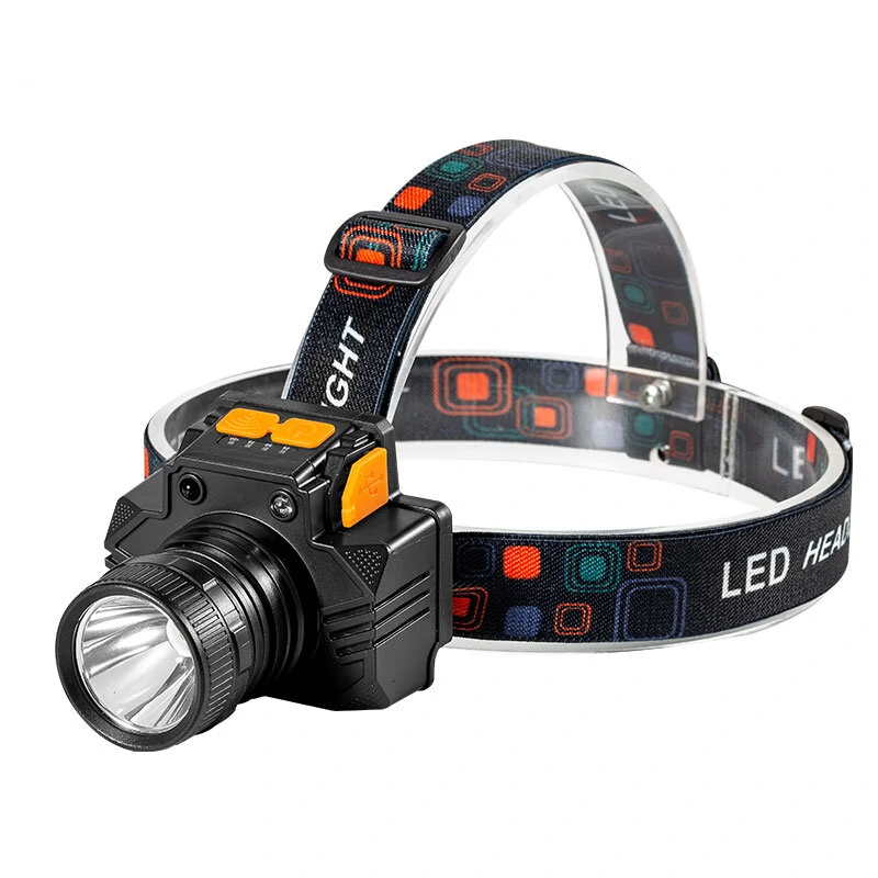 Outdoor Lighting Gesture Sensing Headlamp Rechargeable High Brightness Long Battery Life Outdoor Sports Night Fishing Essential Tool Lamp — image 1