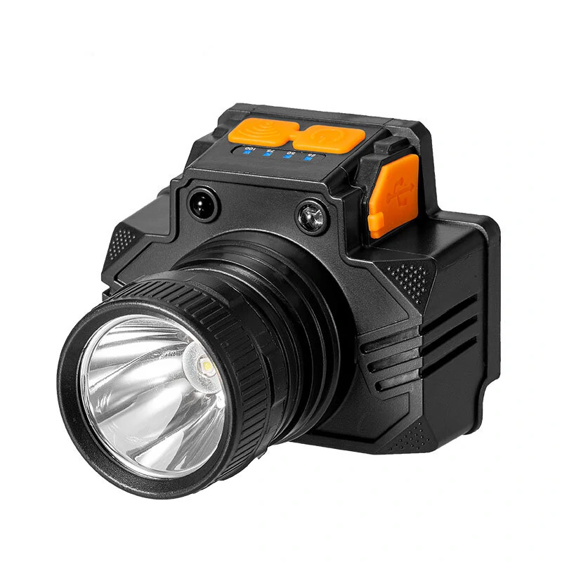 Outdoor Lighting Gesture Sensing Headlamp Rechargeable High Brightness Long Battery Life Outdoor Sports Night Fishing Essential Tool Lamp — view 2