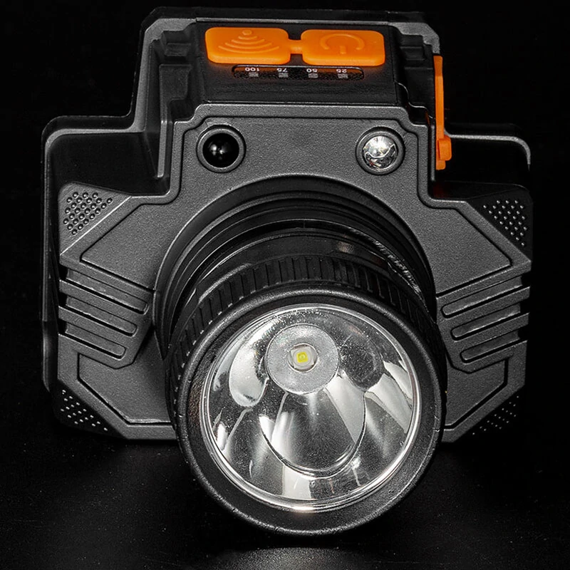 Outdoor Lighting Gesture Sensing Headlamp Rechargeable High Brightness Long Battery Life Outdoor Sports Night Fishing Essential Tool Lamp — view 4