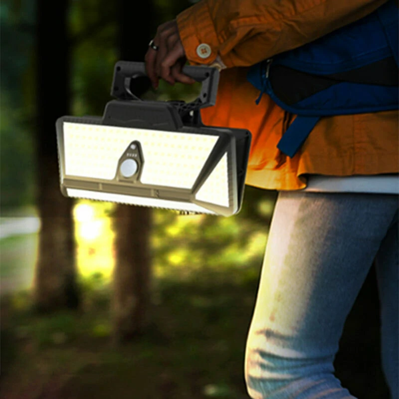 Outdoor Solar Pathway Waterproof Clip-on Outdoor Camping Light Motion Sensor Lamp Fence Deck Tent Garage Solar Garden Light — view 5