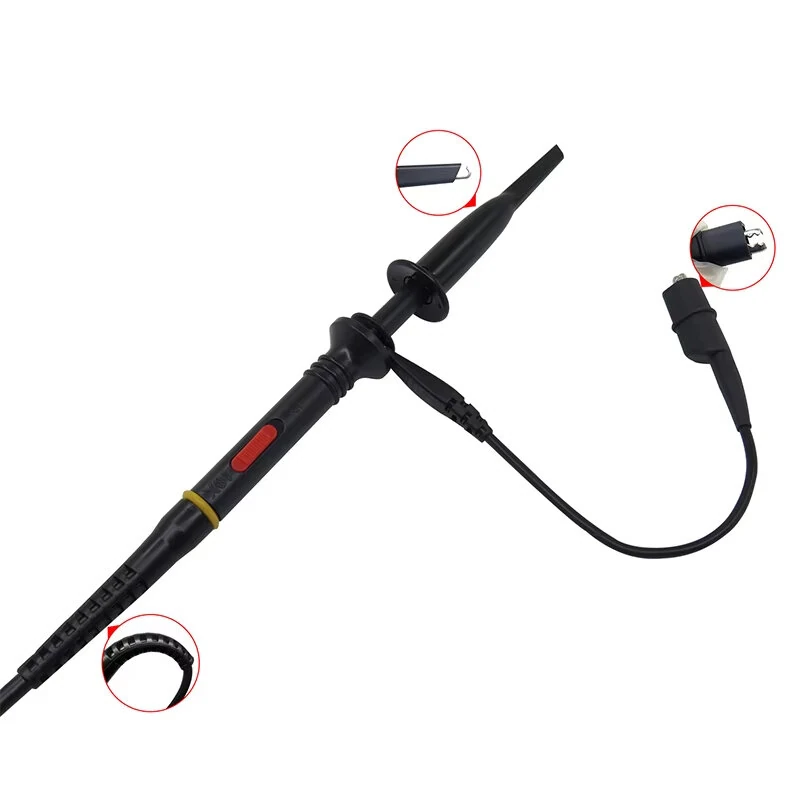 P2060 Oscilloscope Probe Kit  for ZT703S 702S 60MHz 1X 10X Mayitr High Precision Oscilloscope Multimeter Tester Probe Test Leads Accessories — view 3