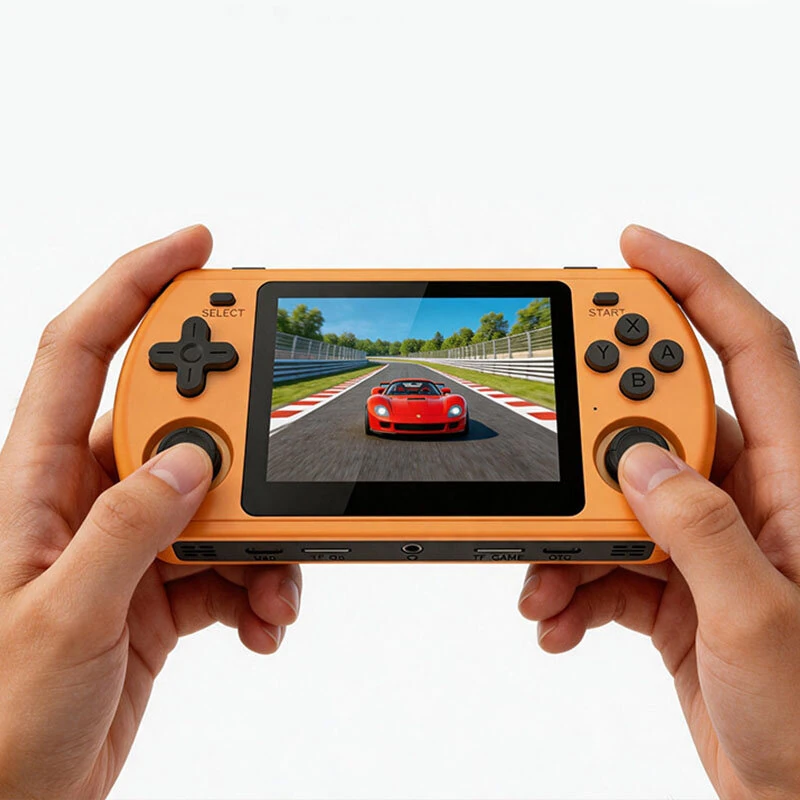 P36S Retro 3.5-inch IPS Screen Handheld Game Console Quad Core Open Source Linux 3000mAh Battery Portable Gaming Player