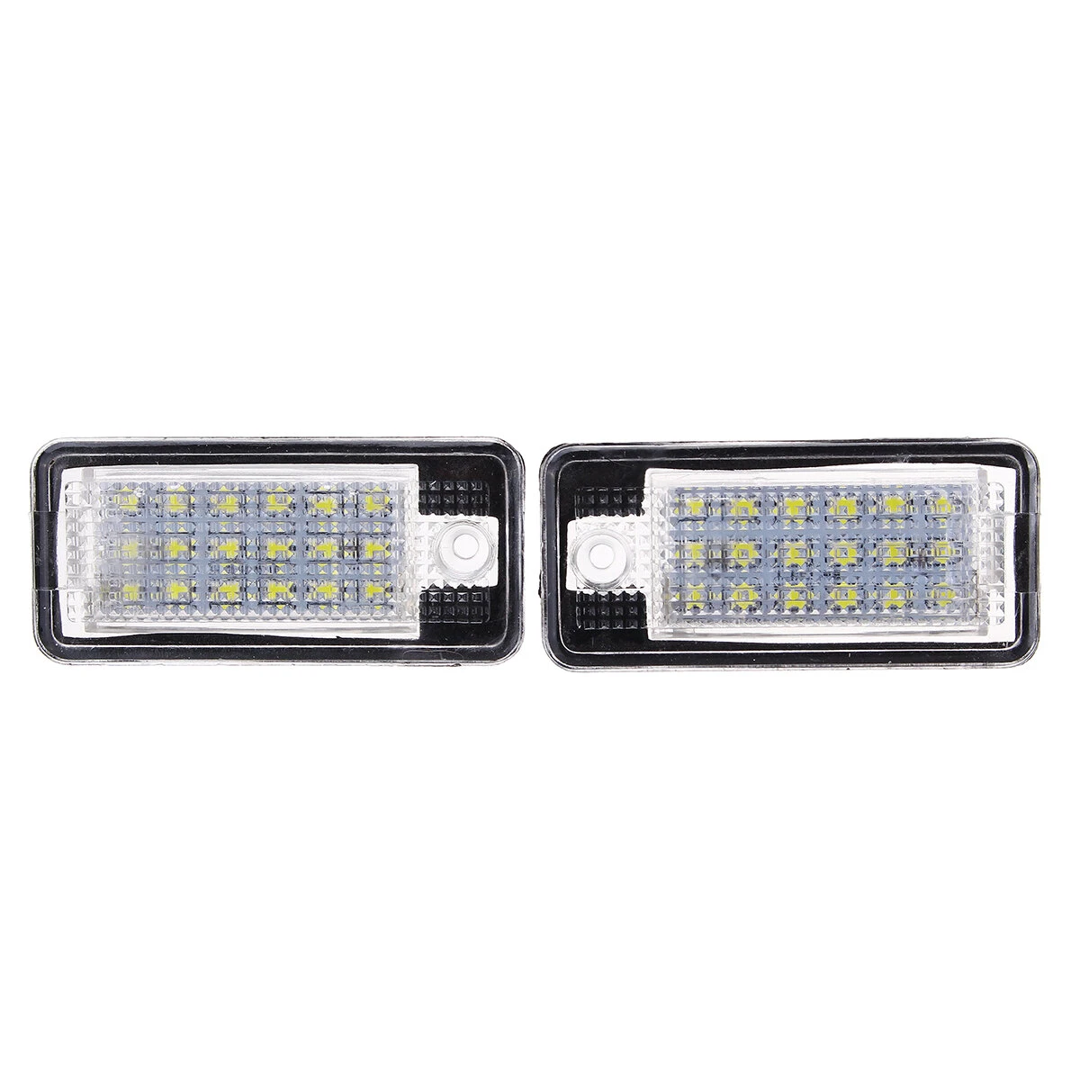 Pair 18LED License Number Plate Lights CANBUS Error Free For Audi A3 S3 A4 A6 S6 — Pricio