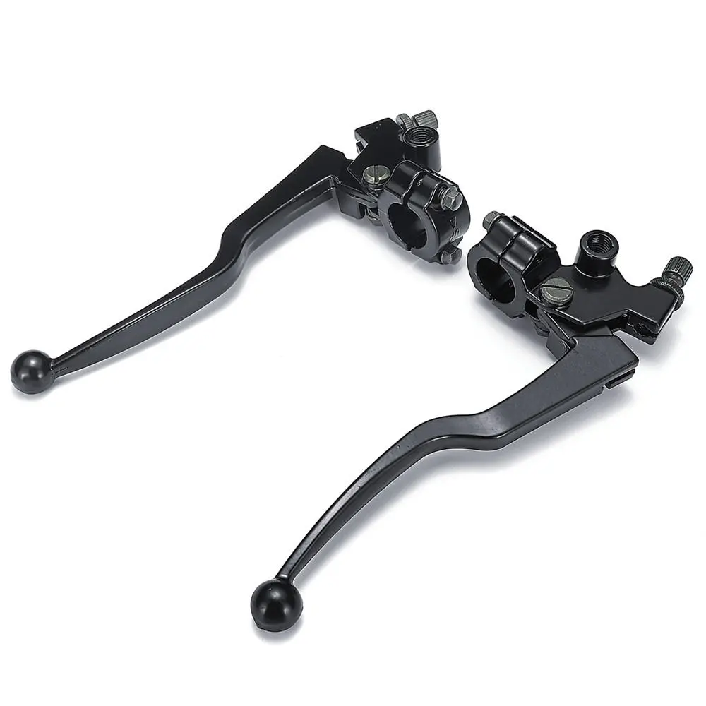 Pair Black Aluminum Motorcycle Brake & Clutch Lever For Honda CG 125 Cable Front Brake — view 6
