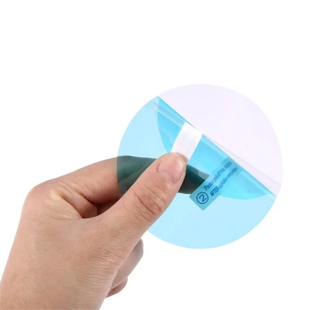 Pair Car Rearview Mirror RainProof Protector Film Waterproof Car Stickers Scratch Resistant Clear Vision — view 6