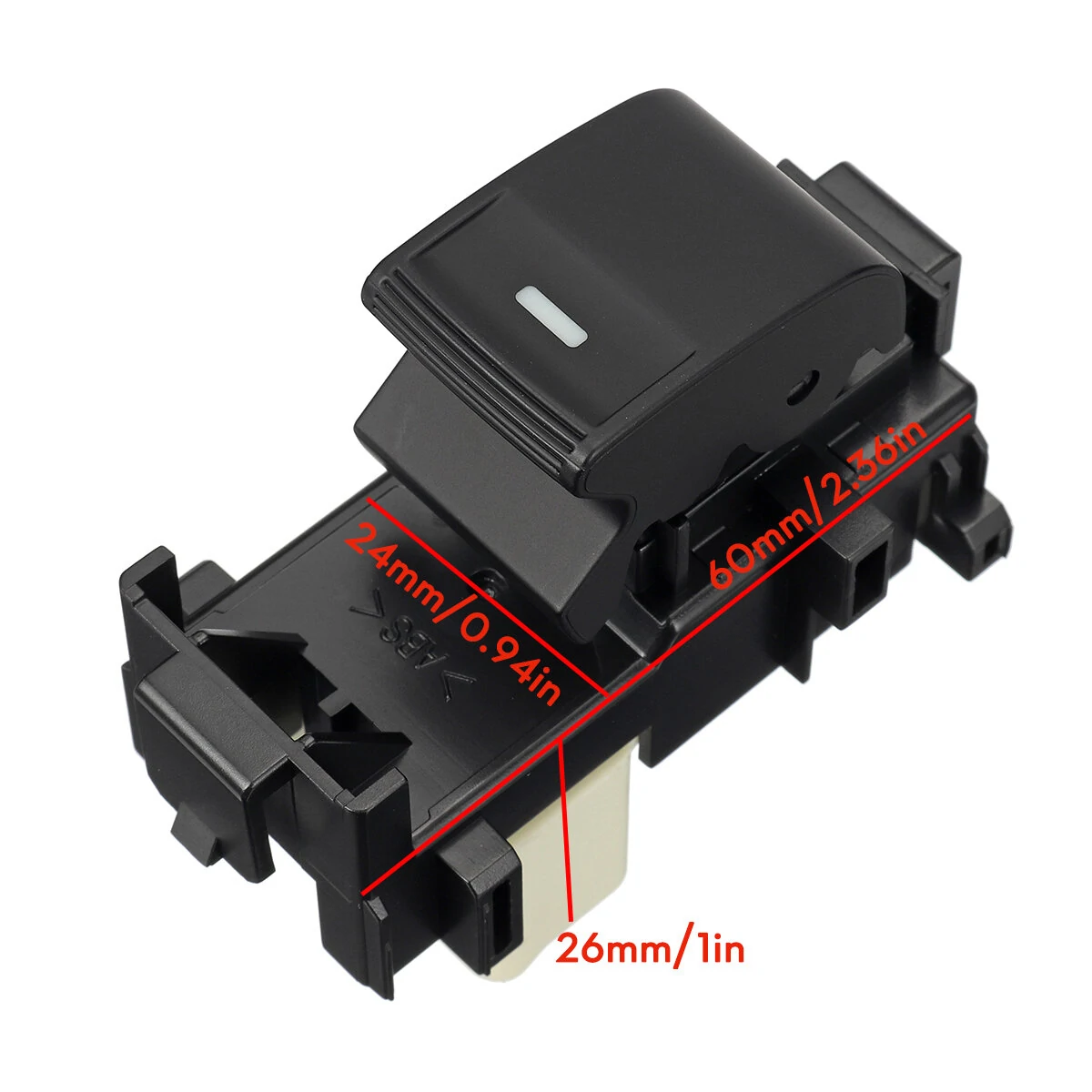 Passenger Electric Window Switch with Ice Blue Light For Toyota RAV4 /Camry /Corolla /Auris — view 9