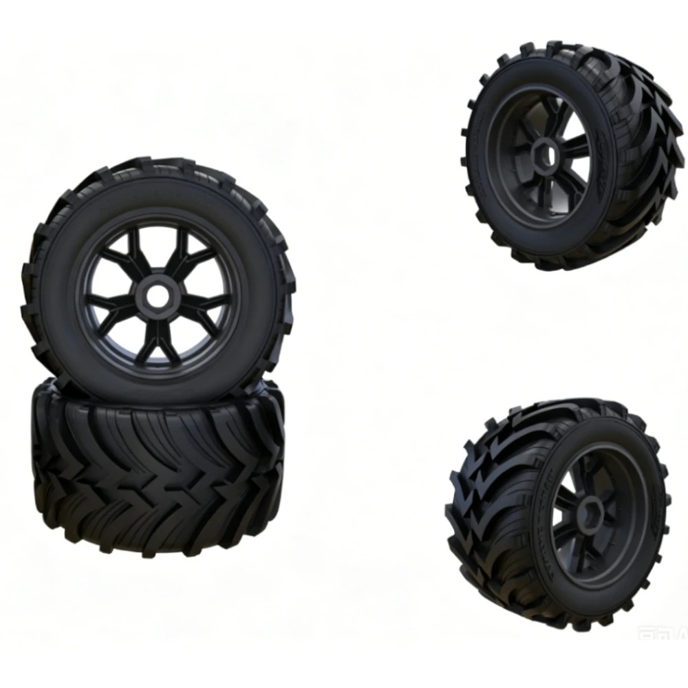 PD Racing TK10 EXB V3 Brushless 1/10 RC Car Parts Off-Road Tires Slide Bar Shaft Male Female Seat Assembly Hex Socket Screws Vehicles Models Spare Accessories PD861-014 PD861-016 PD861-199 PD502-027 — image 1