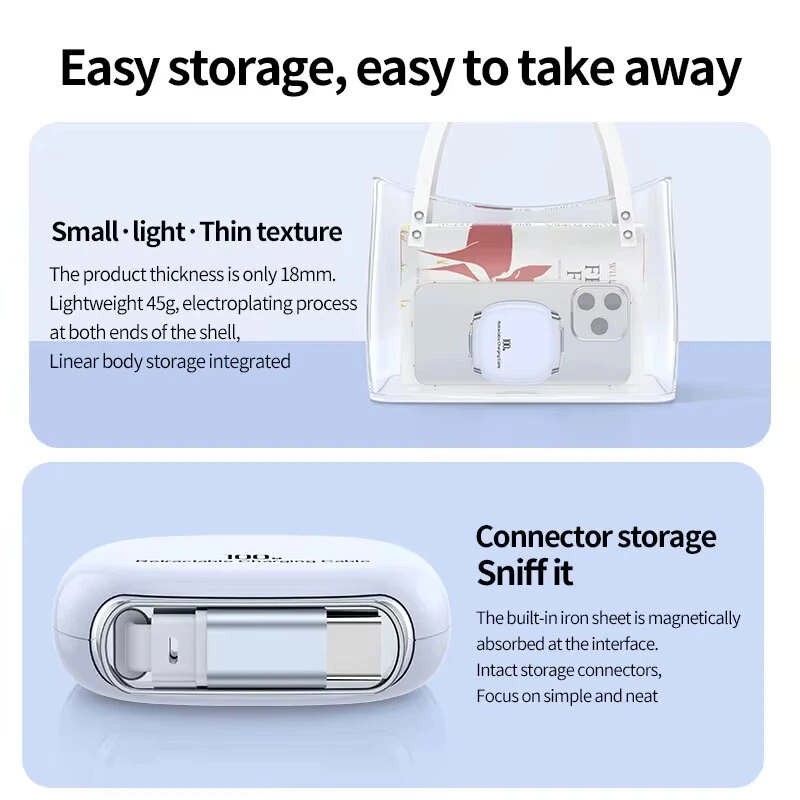 PD100W Type-C to Type-C Stretchable Cable PD Fast Charging Data Transmission Copper Core Line 35cm-100cm Telescopic Length for iPhone 17 17Pro 16 Pro Max for Huawei Mate XTs for Xiaomi 17pro for OPPO — view 4