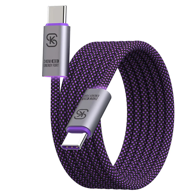 PD240W Type-C to Type-C Cable PD Fast Charging Data Transmission Copper Core Line 1.2M/1.8M Long for iPhone 17 17Pro 16 Pro Max 15 14 13 for Huawei Mate XTs for OPPO for VIVO — view 8