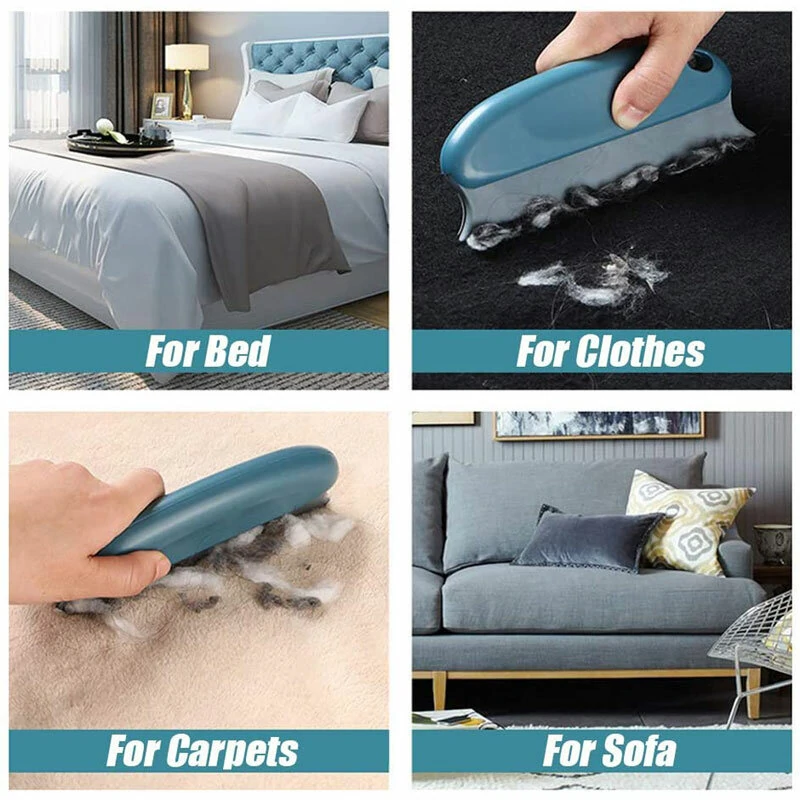 Pet Hair Cleaning Remover Brush Dog and Cat Hair Remover Roller for Furniture / Couch / Carpet / Car Seats / Bedding — view 3