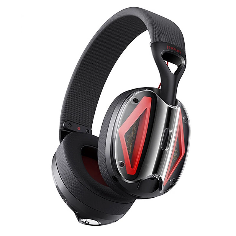 Picun G1 Wireless Headset bluetooth Gaming Headset 40mm Driver 3D Spatial Audio Low Gaming Delay 30H Battery Life Gamer Headphones with ENC HD Mic — view 2