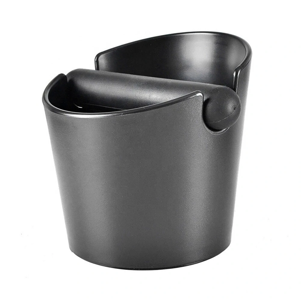 Plastic Coffee Slag Bucket Box Shock-Absorbent Portable Espresso Dump Bin Grind Waste Bin Anti-slip Removable Bar Coffee Accessories With Removable Knock Bar — view 6