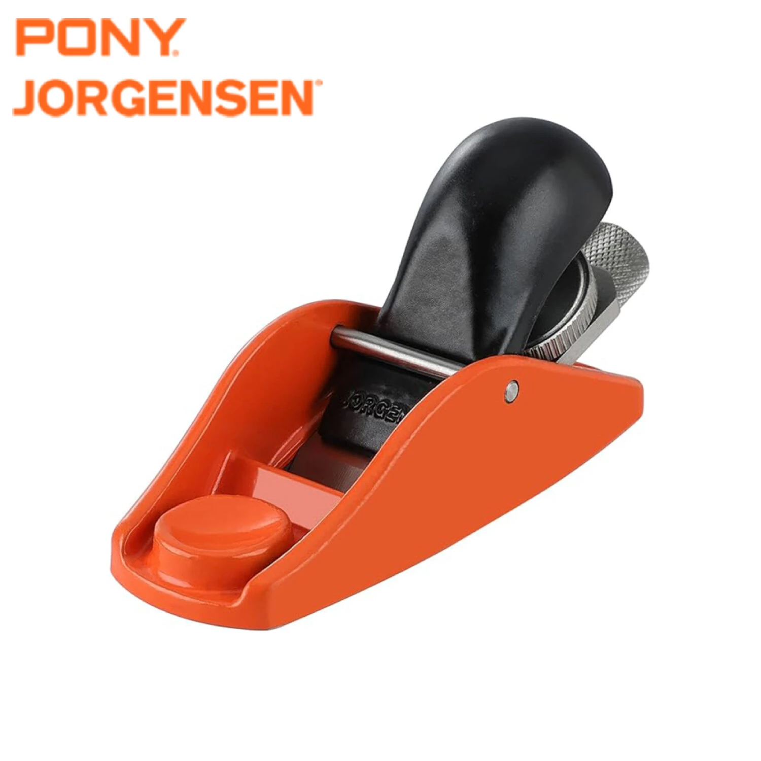 Pony Jorgensen 3.5" Mini Block Plane Professional Blade Adjustable Cutting Depth Ductile Iron Body for Trimming Polishing and Woodworking